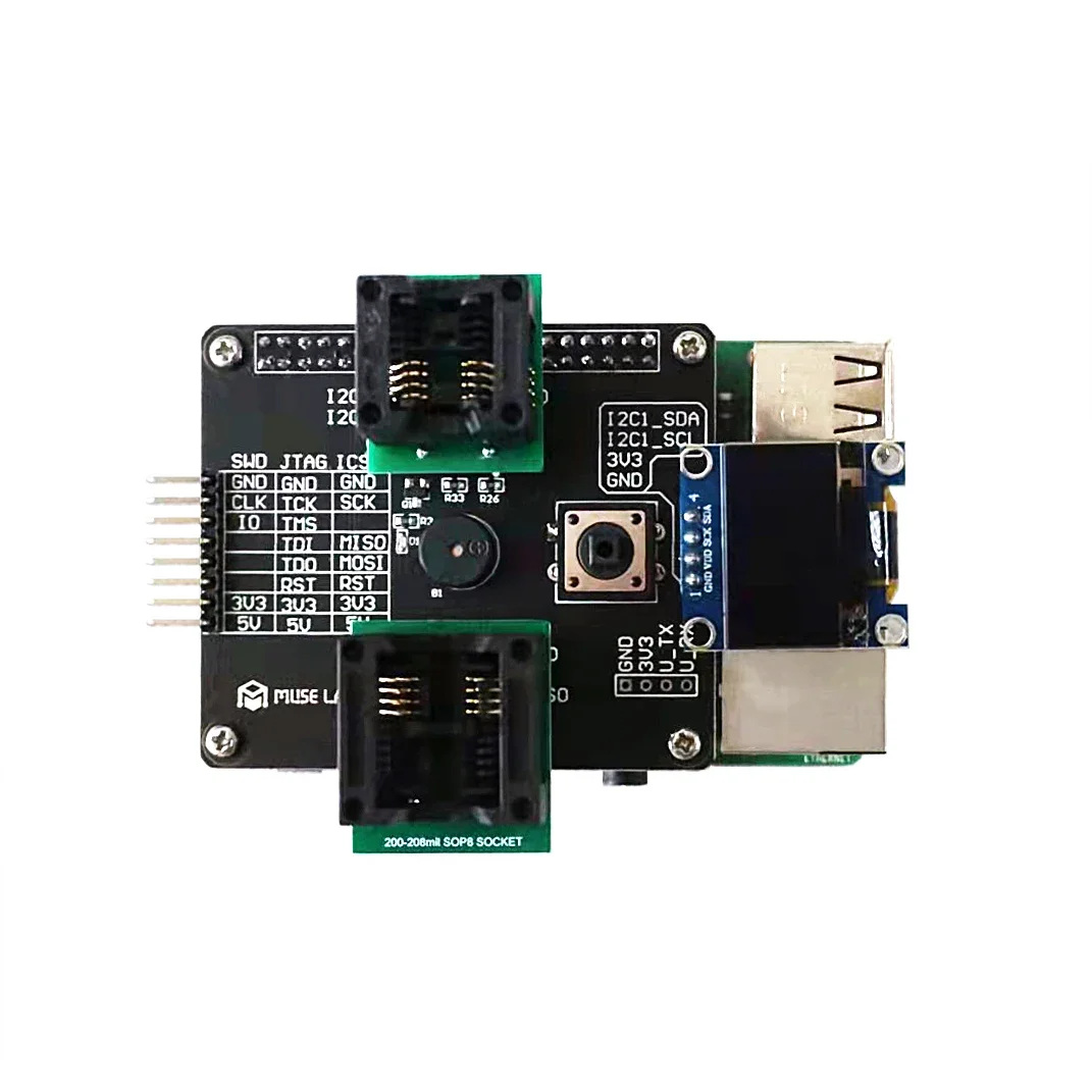 Programador RPi HAT multifuncional Raspberry Pi para I2C, SPI y SWD - imagen 5