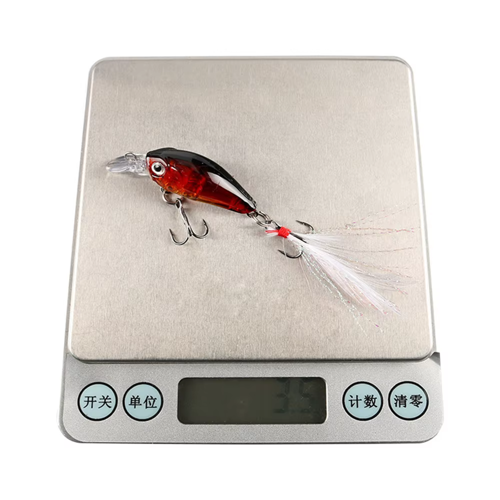Crankbait flotante Minnow 4,7cm para lucio - imagen 5