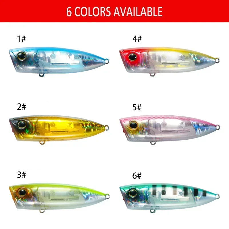 Popper Topwater Flash Worldpop – Señuelo flotante para superficie - imagen 2
