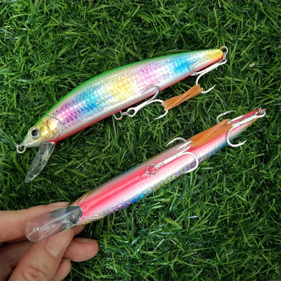 Swolfy Señuelo Minnow hundimiento rápido duro alcance – atún y pargo - imagen 2