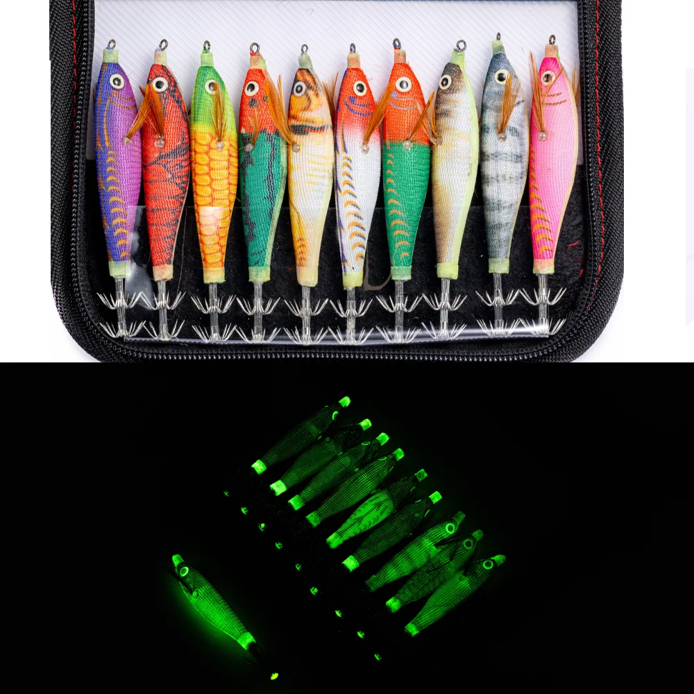 Señuelo luminoso para pesca de calamar Soloking