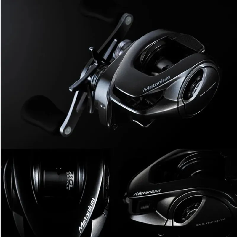 Carrete SHIMANO Metanium perfil bajo para baitcasting