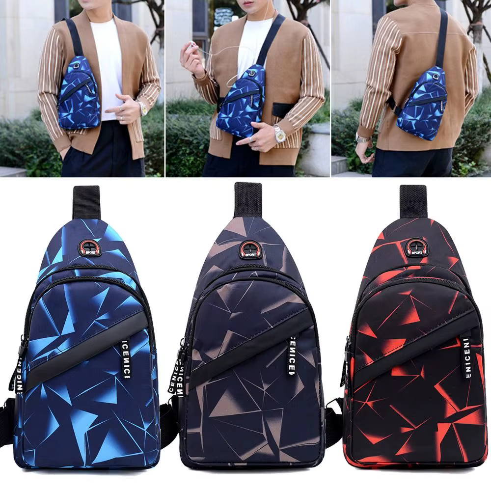 Mochila Peto Casual 2 Capas Outdoor para Senderismo y Viaje Unisex - imagen 4