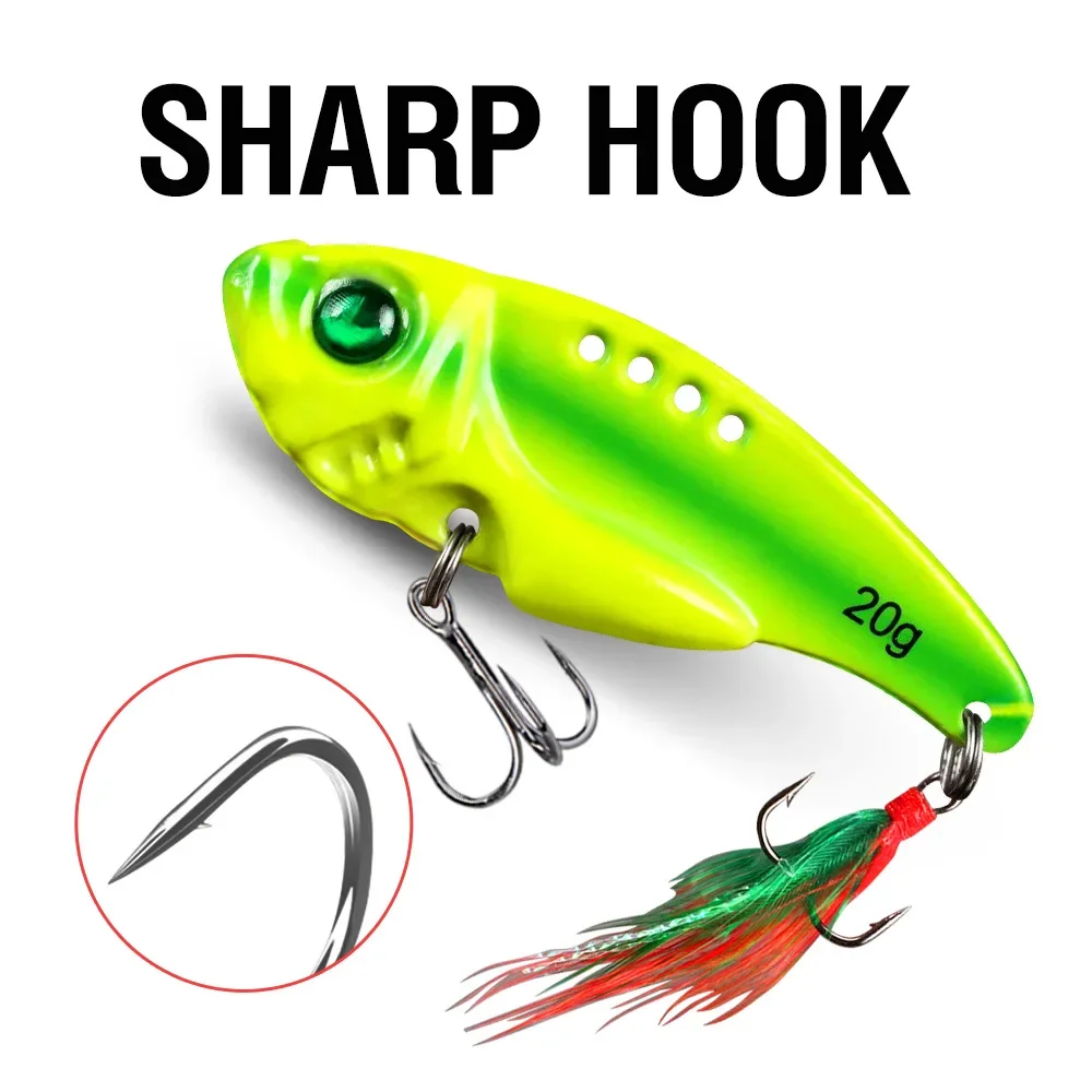 Señuelo crankbait vibrador negro con ojos verdes para trucha y lubina - imagen 2