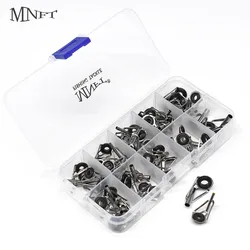 MNFT Kit reparación ojos punta caña pescar – Anillos cerámicos inox