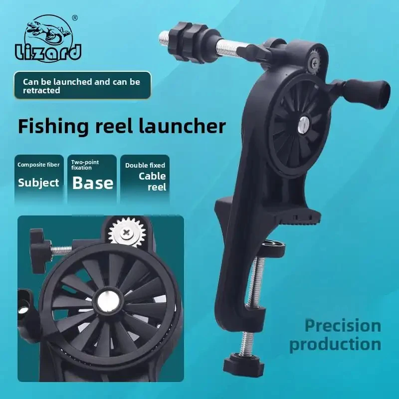 Enrollador automático de línea Lizard – enrolla bobinas de pesca - imagen 2