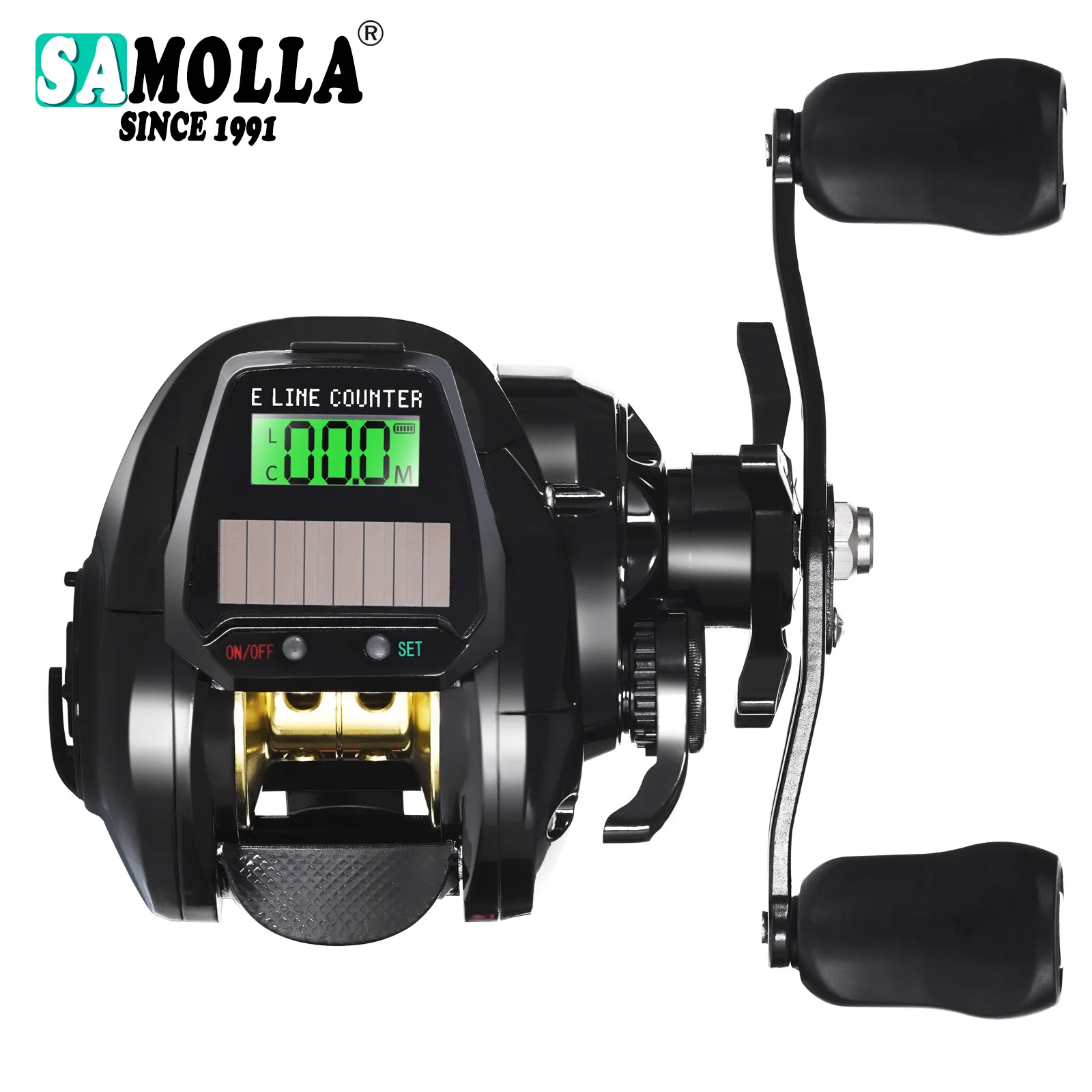 KX800 Carrete eléctrico Baitcasting con contador de pesas - imagen 3