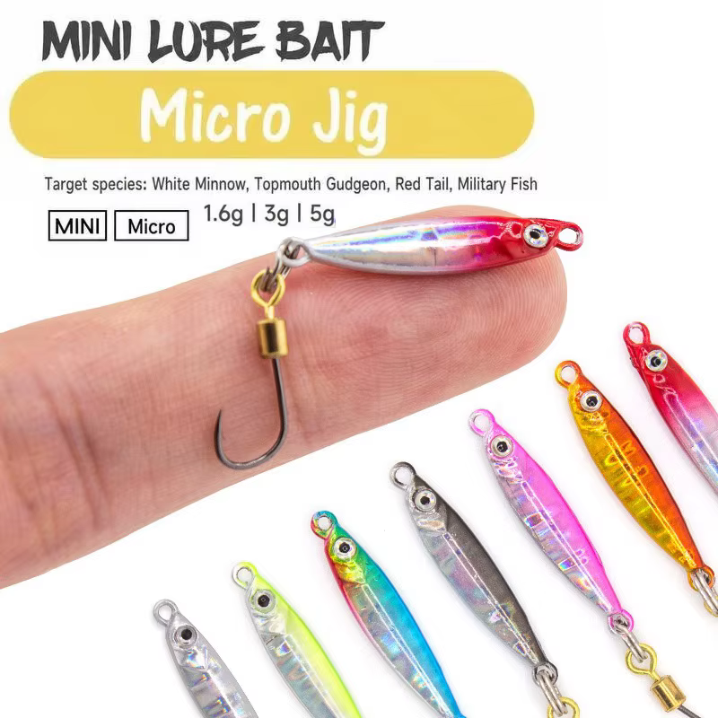 Shore Shot Microcebos Metálicos – Jigs para Lanzamiento Distancia - imagen 5