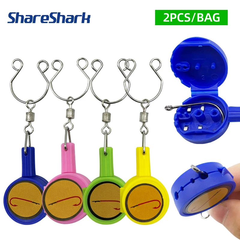 ShareShark atador de nudos de pesca para anzuelos y líneas