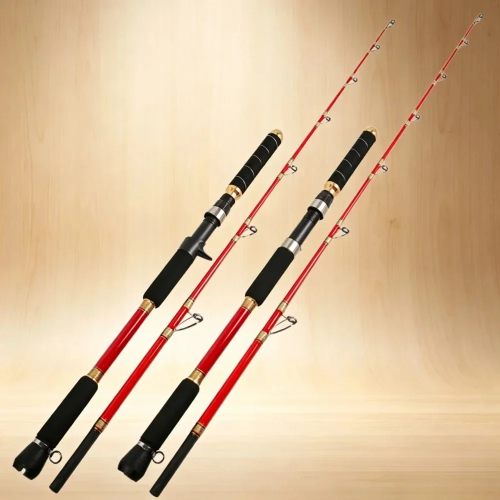 Caña slow jigging portátil multisección para agua salada - imagen 4