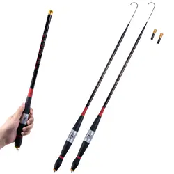 Caña telescópica Goture carbono ultraligera para pesca río carpa