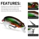 Wobbler Minnow jig flotante para carpa y lubina cebo duro artificial - imagen 2