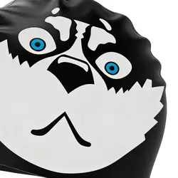 Gorro Natación Silicona Diseño Perro Antideslizante