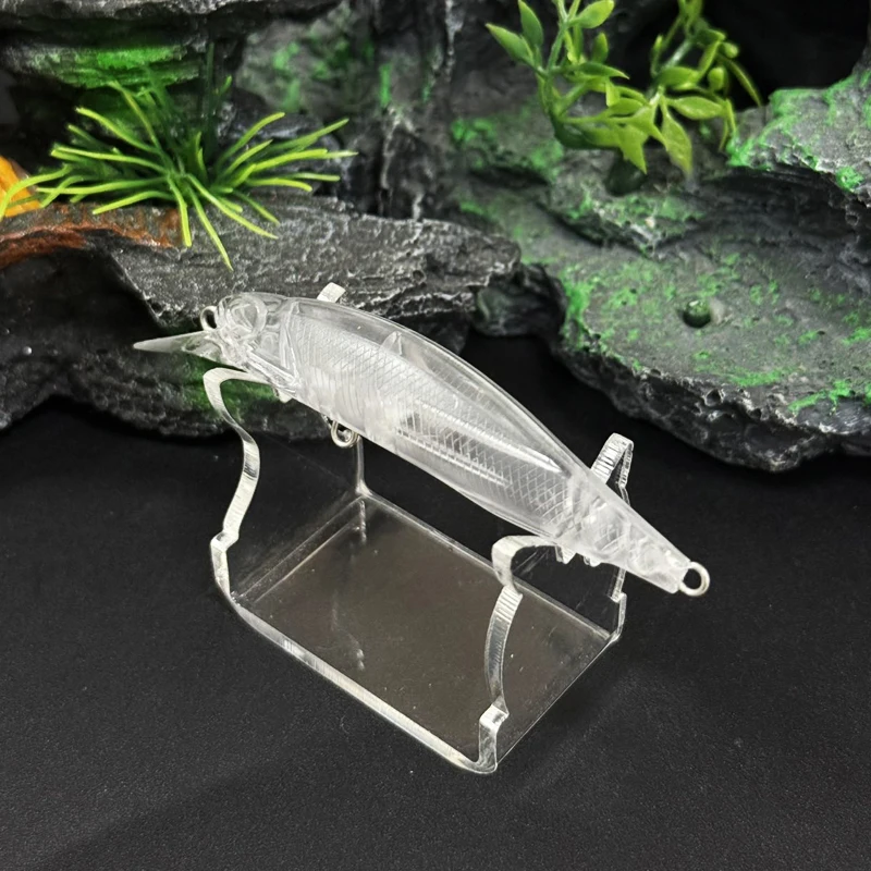 Señuelos minnow sin pintar de 70 mm