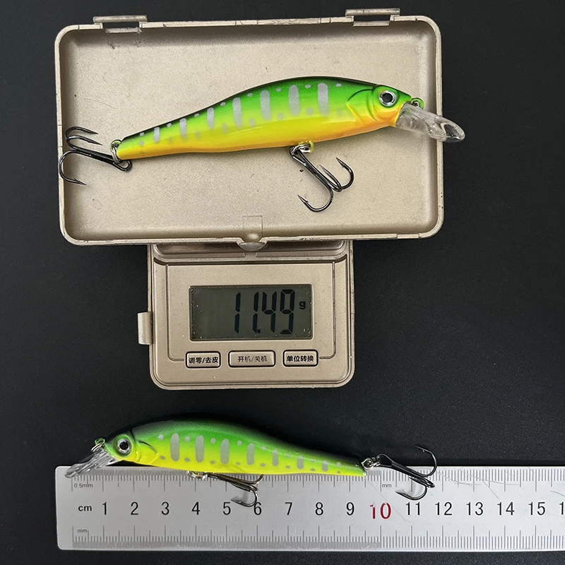 Señuelos minnow popper vib para agua salada y dulce, largo alcance - imagen 3