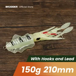 Jighead luminoso Bazooka – Faldas para curricán de hundimiento