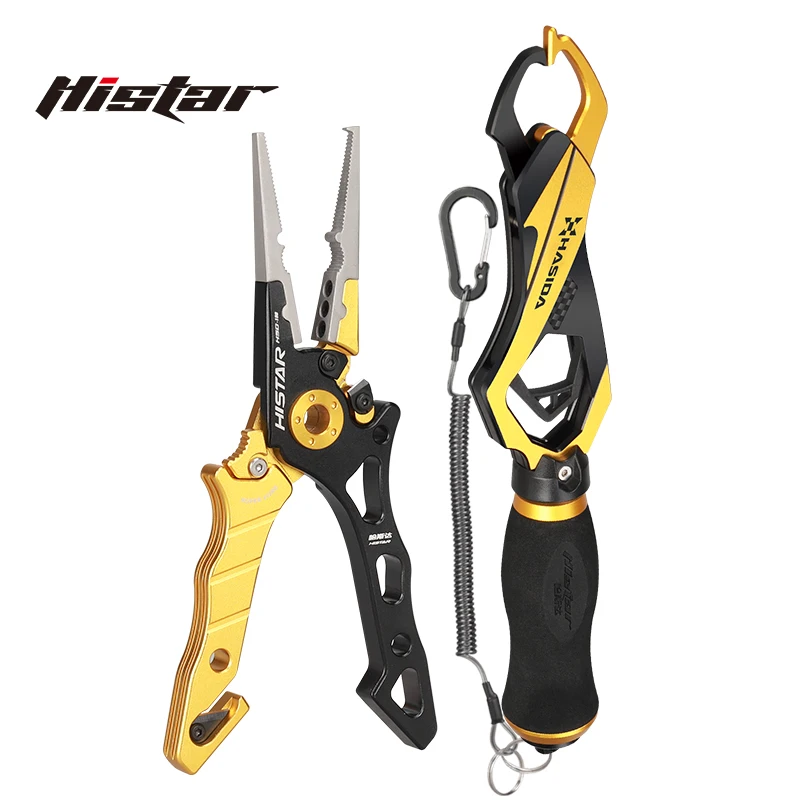 Alicates de pesca HISTAR – Acero inoxidable y aluminio anticorrosión - imagen 4