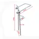 Soporte ajustable para cañas de pescar, estante de almacenamiento - imagen 3