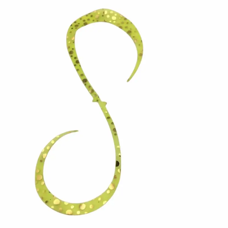 Jig Head fluorescente con falda de calamar y cebo giratorio - imagen 4
