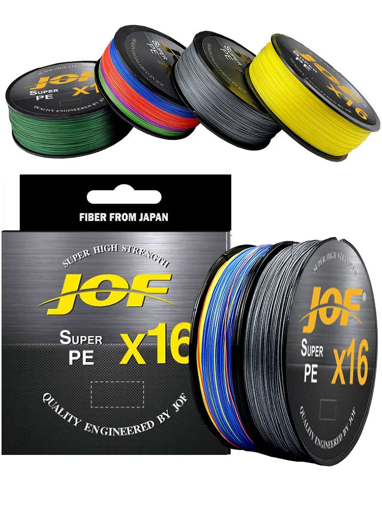 Línea trenzada JOF X16 – Multifilamento PE de alta resistencia - imagen 2