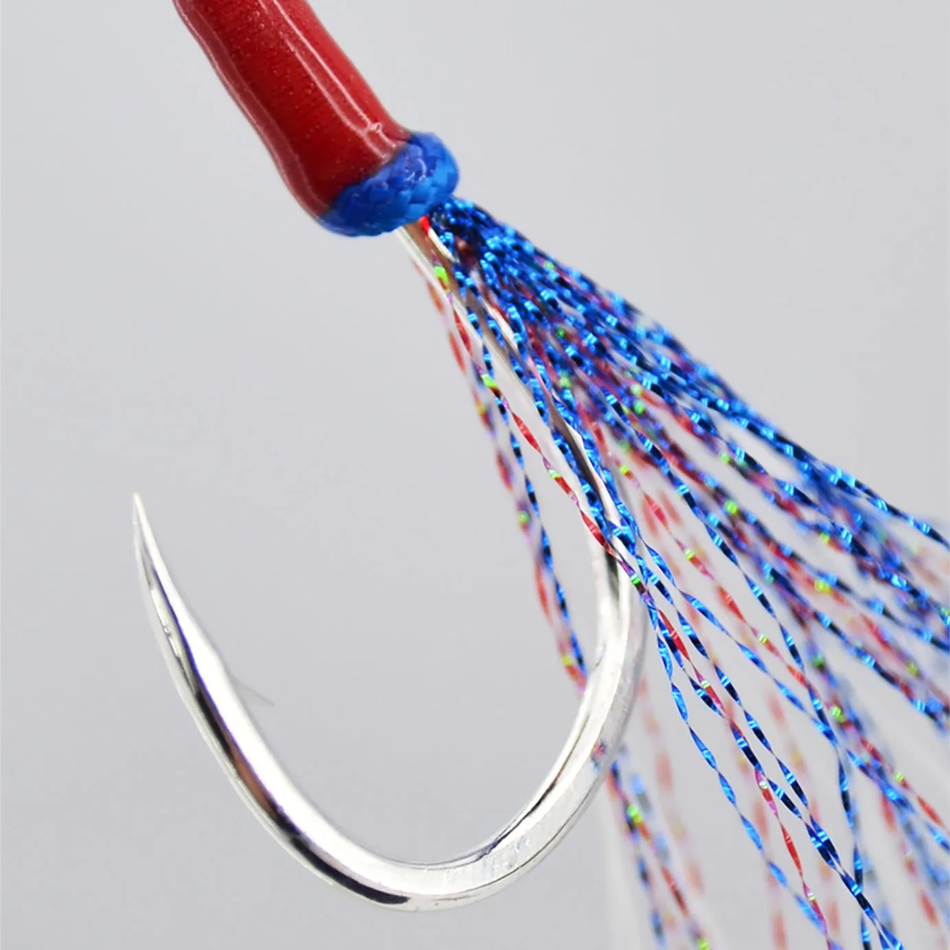 Anzuelos BKK Glow de acero alto carbono – para jigging en mar - imagen 3