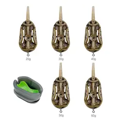 Jaula Method Feeder con plomos y molde incluido para carpa