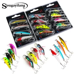 Sougayilang Wobbler – Señuelos inoxidables para lubina