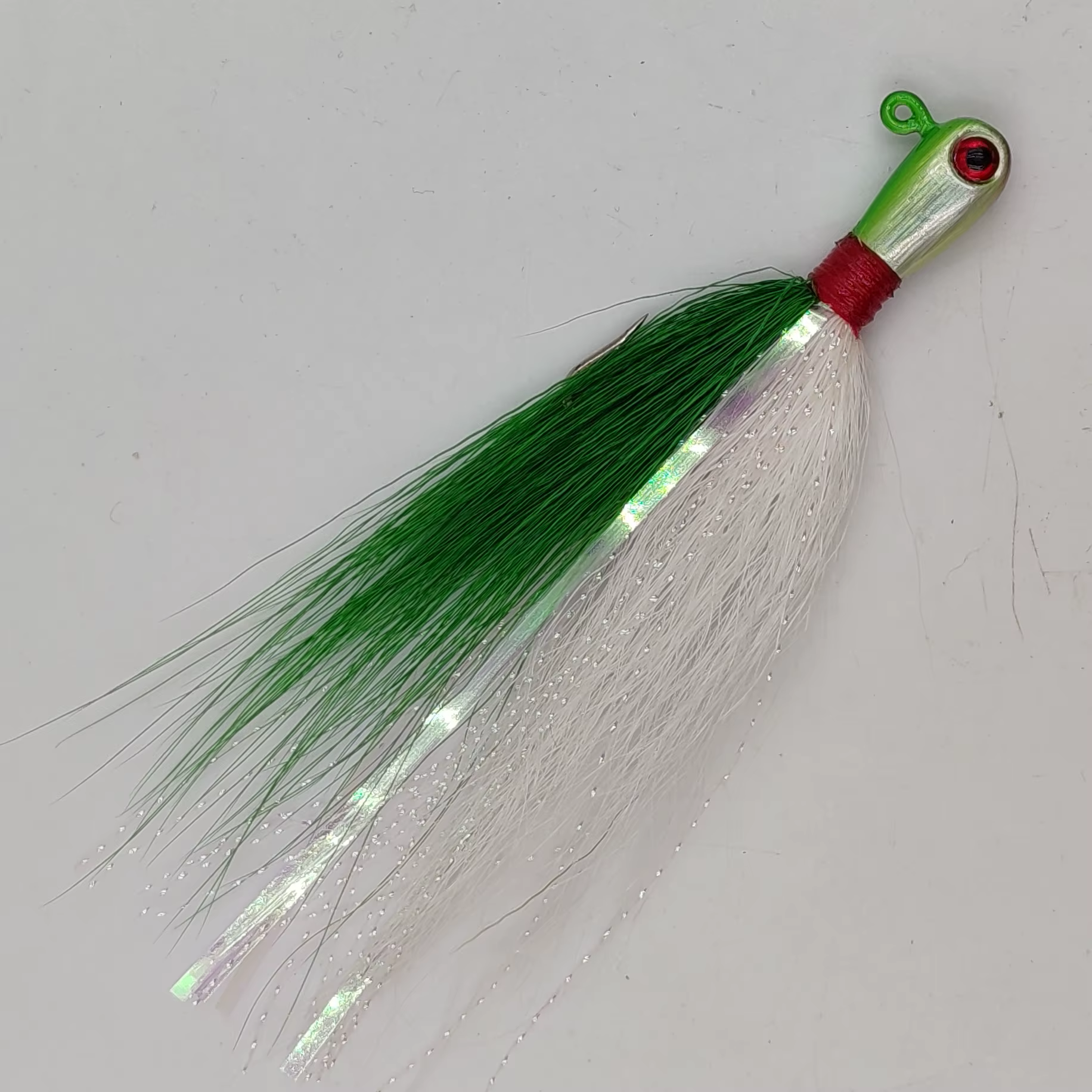 Jig Head Buckle Tail Ronde – Anzuelo de cola flexible