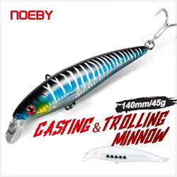Señuelos curricán Noeby – 140mm 45g buceo profundo