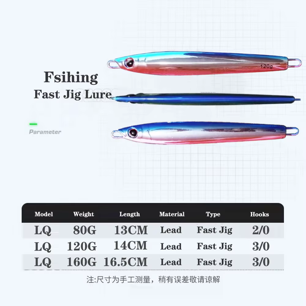 Señuelo Jig Head Metal – Brillante hundente para pesca profunda - imagen 5