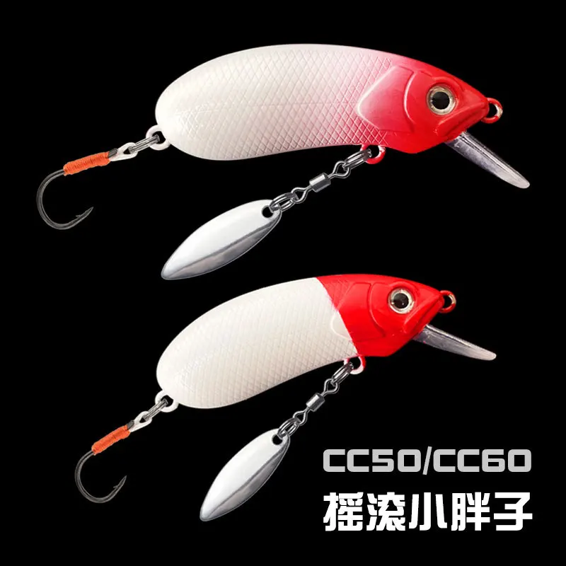 Crankbait señuelo duro flotante/hundible para lubina con triples - imagen 5