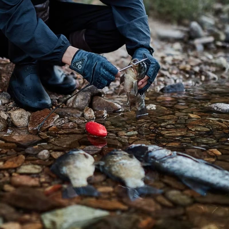 Cuerda antienredos con flotador y anzuelo portátil para pesca - imagen 4