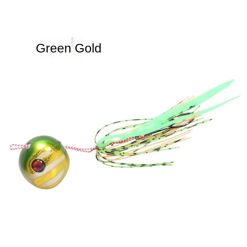 Deep Up Tenya Madai Kabura Jig Head de plomo para vinilo agua salada - imagen 5