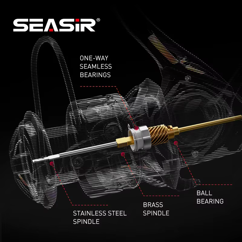 SEASIR OER Carrete ultraligero aluminio para pesca en mar y río - imagen 5