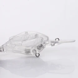 FREE FISHER señuelos duros sin pintar: crankbaits DIY y minnow
