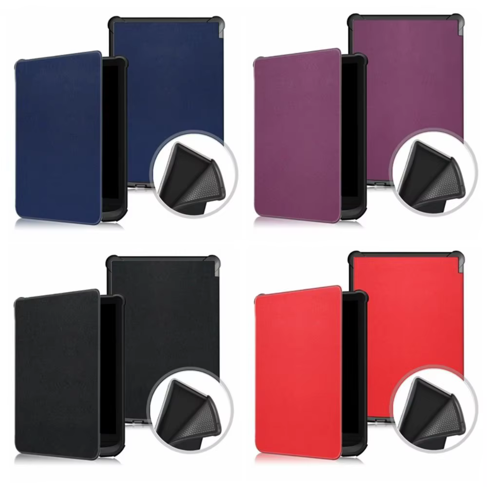 Funda magnética delgada para Pocketbook Touch Lux 4, 5, Basic 2