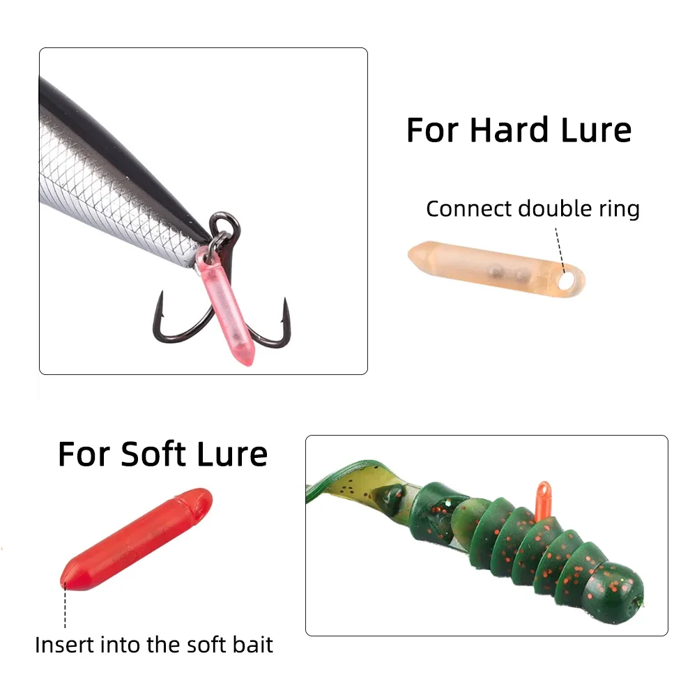 Cuentas sonajero PVC 17mm para pesca – Tubo de sonido para vinilo