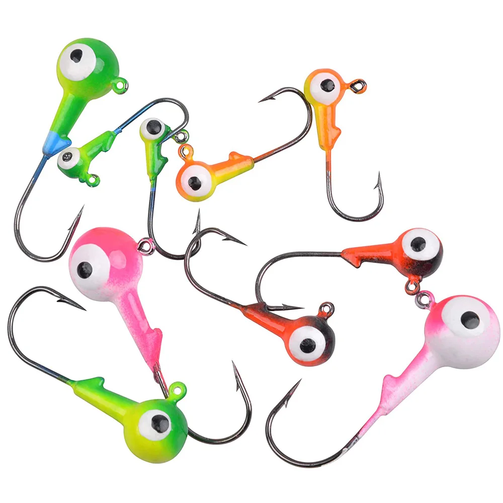 Anzuelo Jig Head Dobles – Plomo round para lubina y trucha - imagen 4