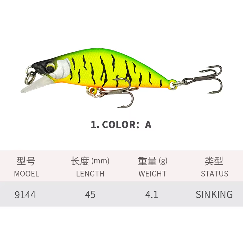 ALASICKA Mini Señuelo Duro para Pesca Blanca - imagen 2