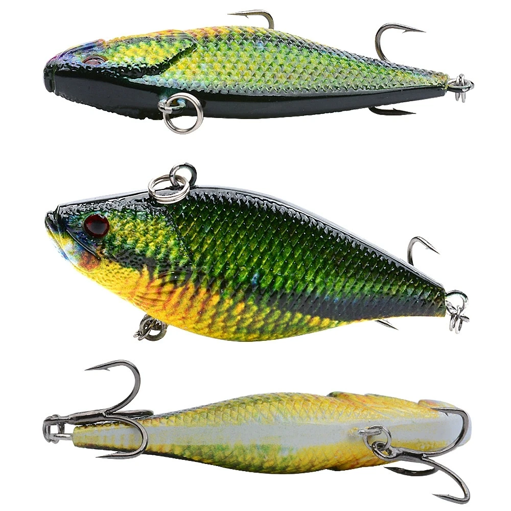 Crankbait vibratorio hundible con impresión UV para swimbait - imagen 5
