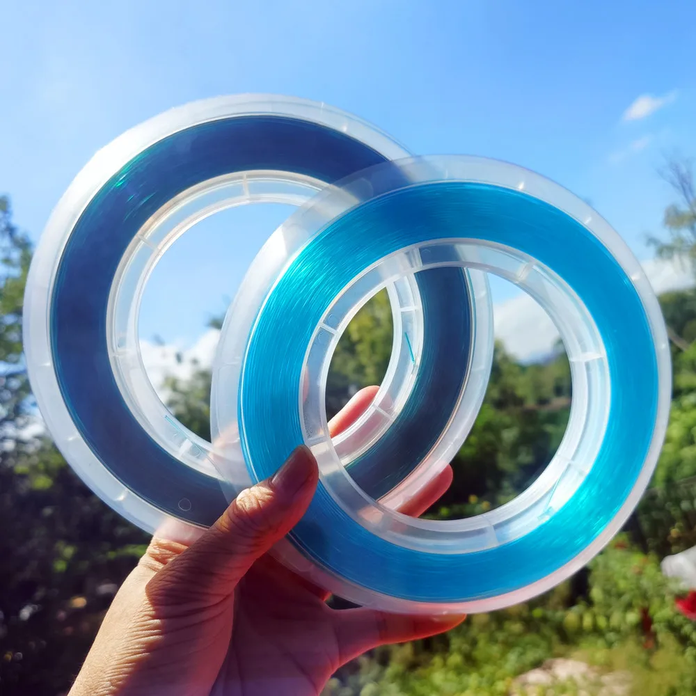 Sedal de nailon transparente para pesca de mar – Carrete manual - imagen 5