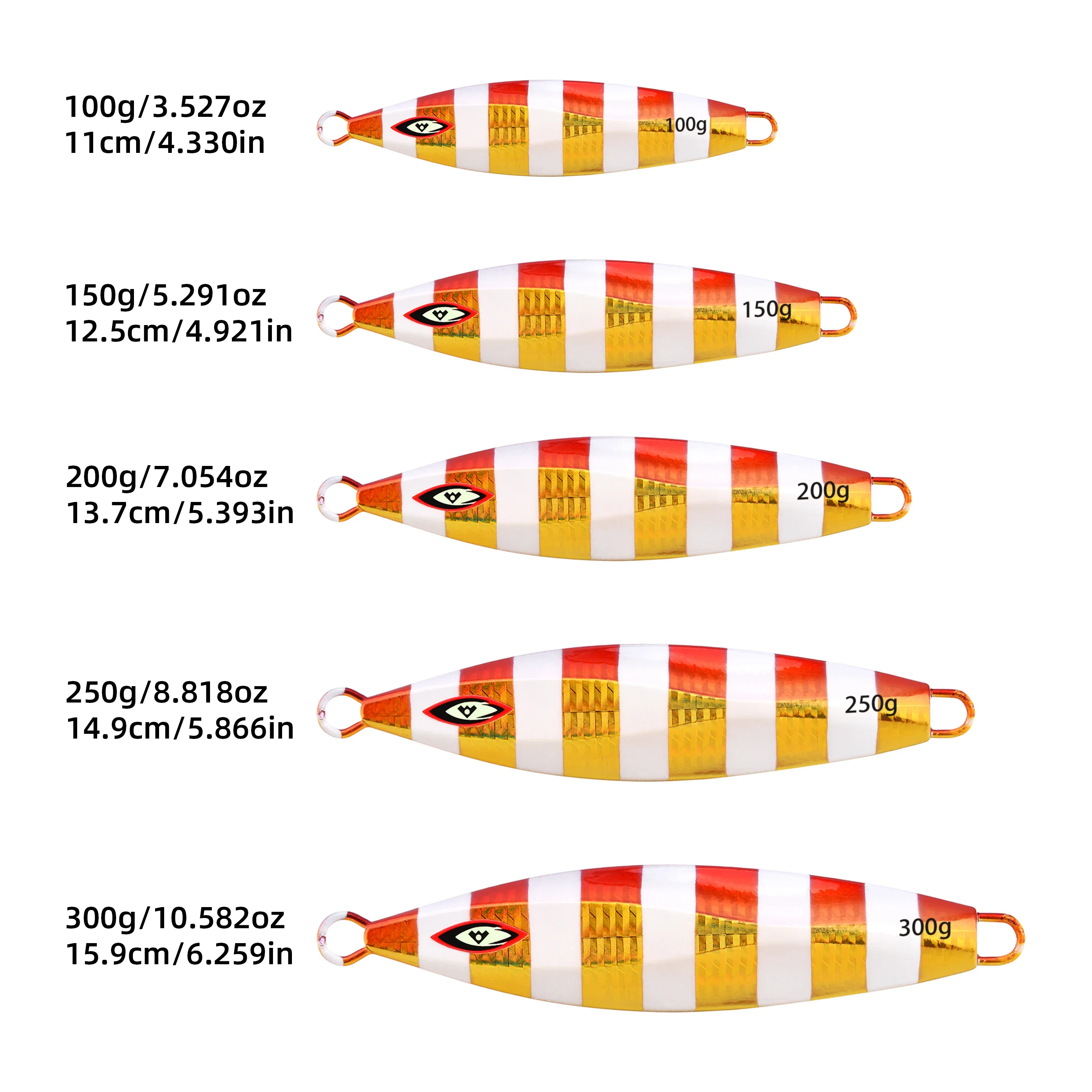 Cuchara Luminosa Slow Jigging – Señuelo para Pesca de Costa - imagen 5