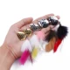 Spinnerbait en línea con plumas de coquí para lubina y trucha - imagen 3