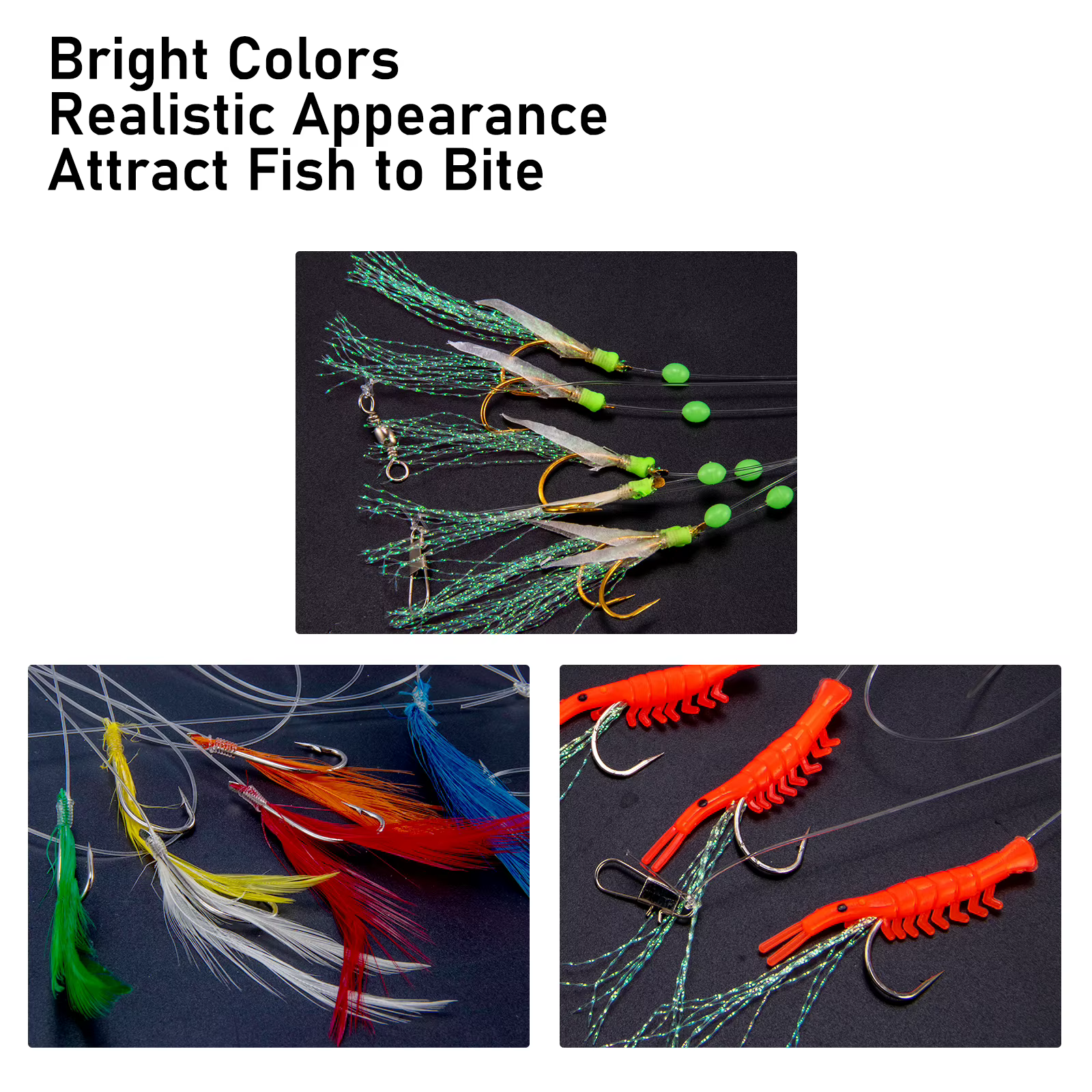 Jig de Plumas Caballa – Anzuelo para lubina y rape marino - imagen 5