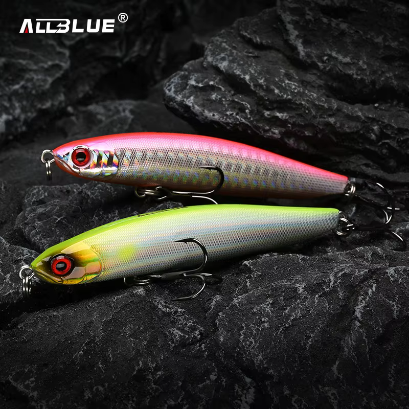 ALLBLUE BLOOD 90S - Señuelo Lápiz hundido 15g para lubina - imagen 2