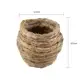Nido colgante de hierba para loros y aves casita para dormir
