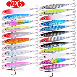 Jigs de fundición para lubina – Juego de señuelos 7-40g