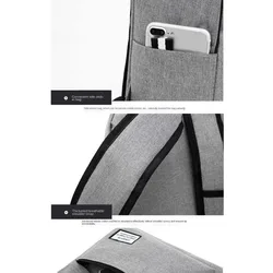 Mochila portátil 15 pulgadas Oxford lavable unisex resistente