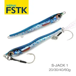 FSTK Jack Jig de Paso Lento – Señuelo de Jigging para Lubina