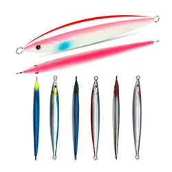 Jig metálico hundimiento rápido cabeza UV brillante – Pesca jigging